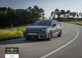 Los CUPRA León, Formentor y Born reciben la máxima distinción de Euro NCAP