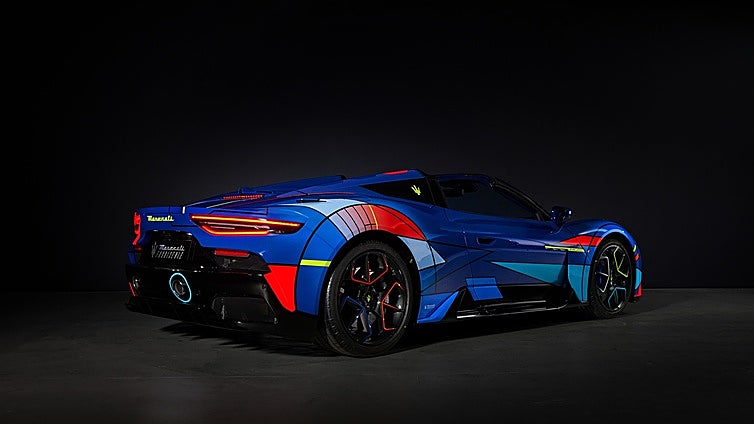 Cuando la creatividad no tiene límites: Así es el Maserati MC20 Cielo «Opera d'Arte»