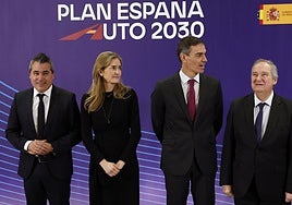 Sánchez anuncia 1.280 millones de euros para impulsar el vehículo eléctrico