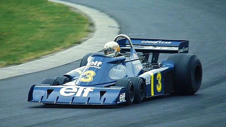 Jody Scheckter conquistou a única vitória do P34 no Grande Prêmio da Suécia de 1976.