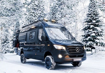 Espacio, calefacción y tracción 4x4: las camper también son para el invierno