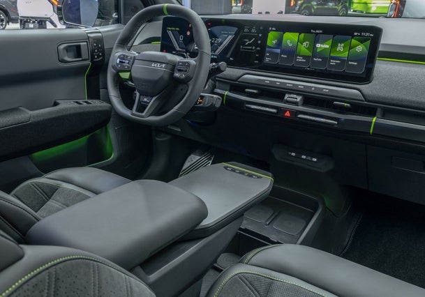 Un interior muy tecnológico y conectado