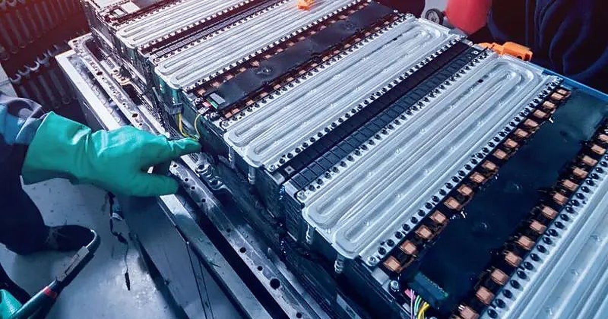 El reciclaje de baterías abre una vía para la independencia de minerales