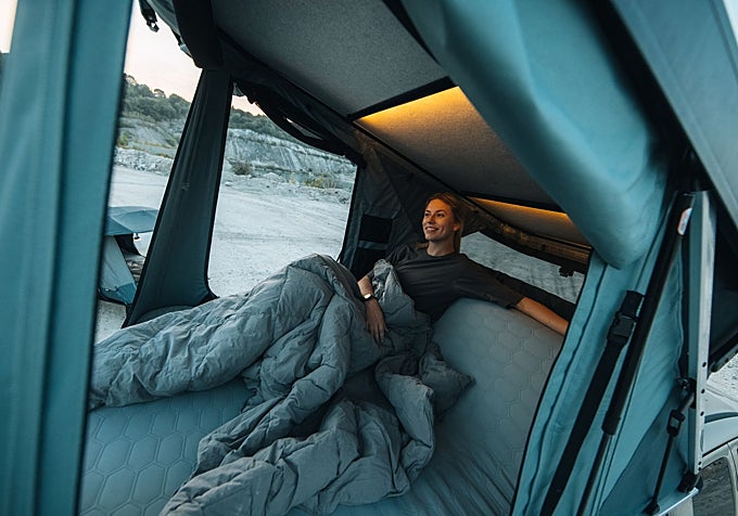 Tienda de techo rígida para el coche