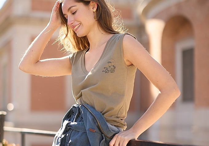 Camiseta ByCity Flower Lady