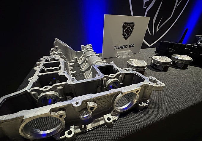 Piezas del motor turbo 100