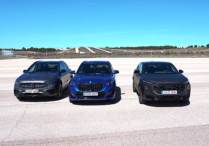 Mercedes GLA, BMW X1 y Audi Q3