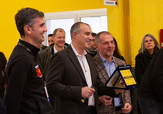Cappellano en el Orbassano Safety Center