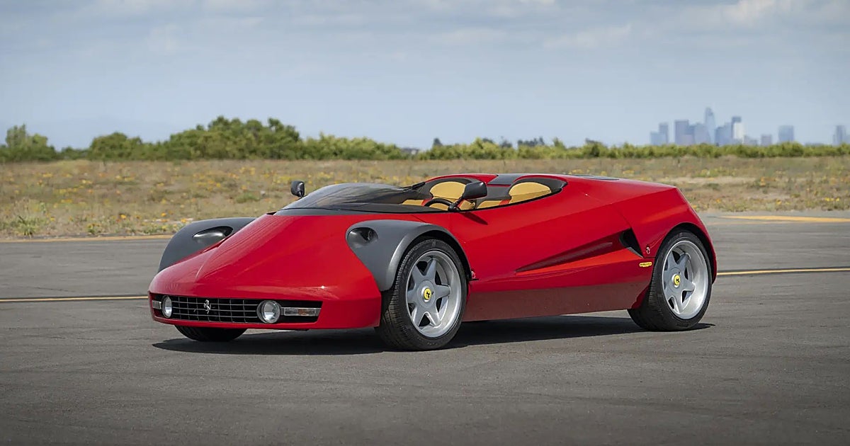 A subasta una de las grandes rarezas de Maranello: el Ferrari Conciso Concept de 1993