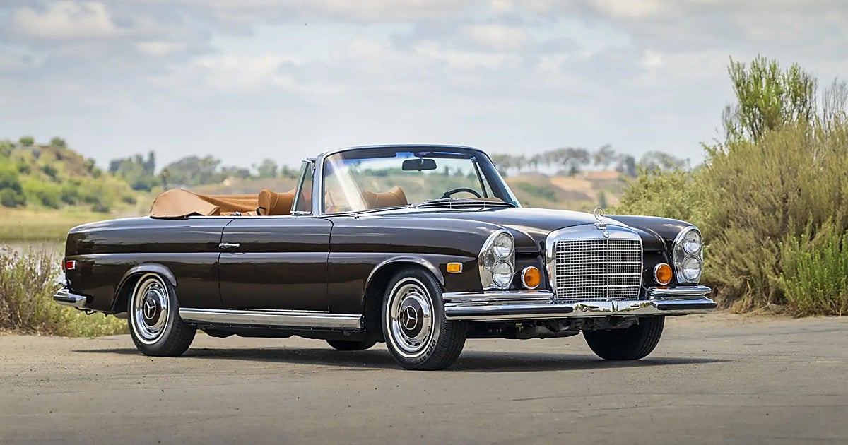 Subastan el Mercedes-Benz 280 SE 3.5 Cabriolet de Tom Hanks: