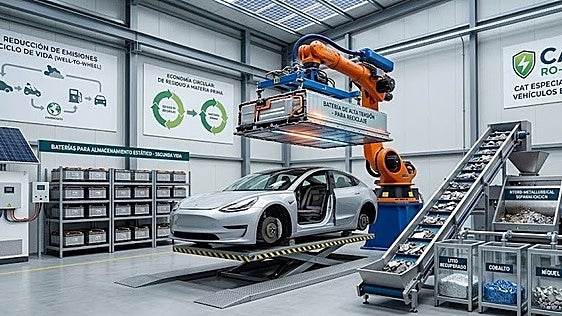 Qué pasará con los miles de coches eléctricos al final de su vida útil