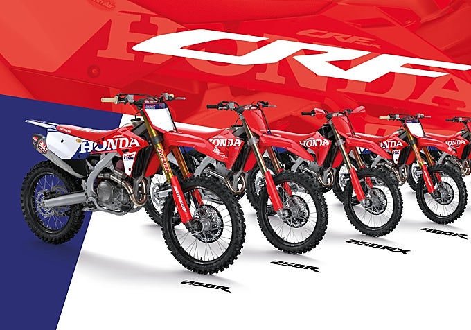 Honda renueva su gama CRF con las nuevas 450