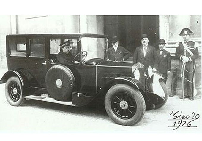 El Bianchi Tipo 20 sería el primer automóvil del Vaticano