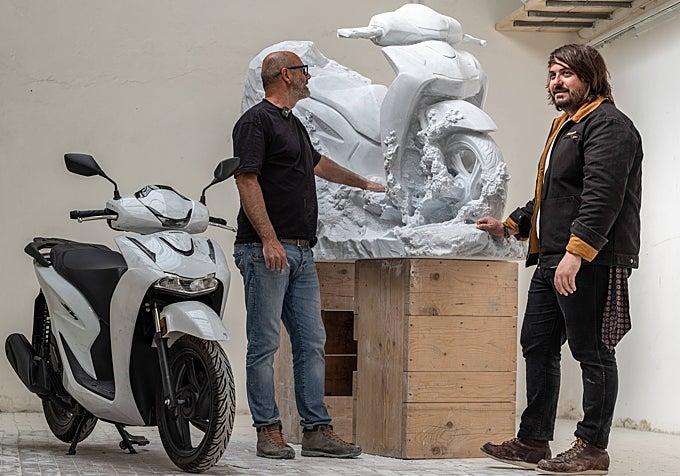 Así celebra Honda los 25 años de la SH125i