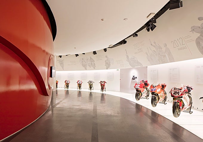 Visita a la sede de Ducati en Borgo Panigale