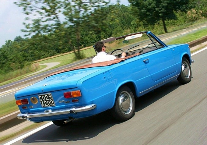 El único Fiat 124 C4 construido, se conserva en excelente estado