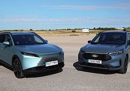 Omoda 7 vs. Ford Kuga: ¿cuál es mejor SUV híbrido enchufable?