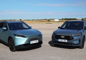 Omoda 7 vs. Ford Kuga: ¿cuál es mejor SUV híbrido enchufable?