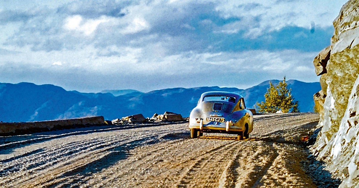 París al Cabo Norte en un Porsche 356