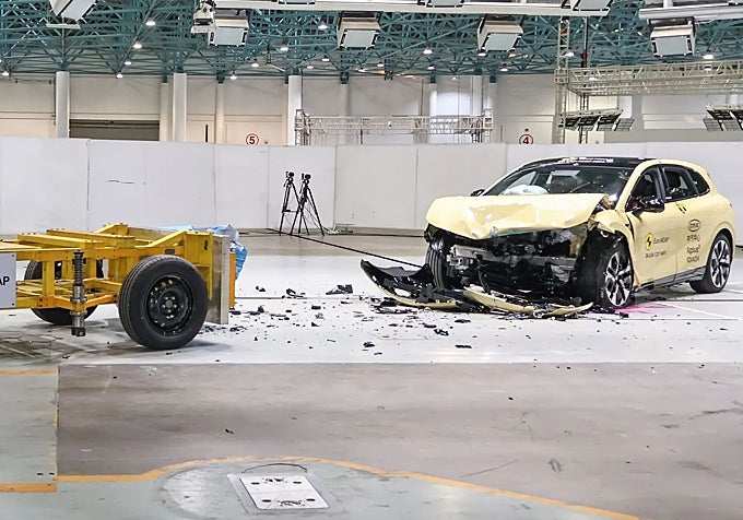 El Leapmotor B05logró la máxima puntuación en colisiones laterales