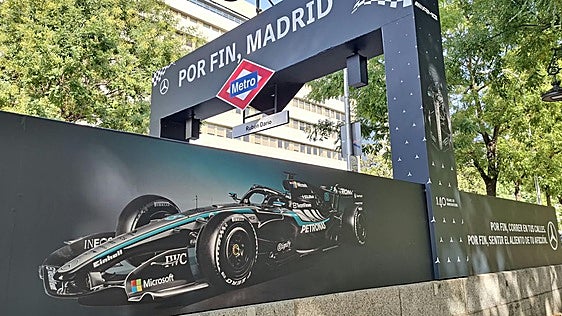 «Por fin, Madrid»: Mercedes-Benz celebra la llegada de la Fórmula 1 a la capital