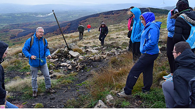 Plantando cara al Fuego es un proyecto impulsado por la Universidad de Santiago de Compostela
