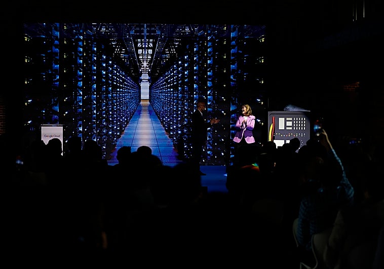 La nube de Google en España, cada vez más limpia