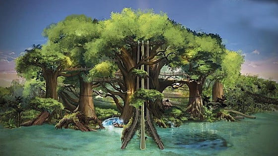 El árbol artificial más grande del mundo