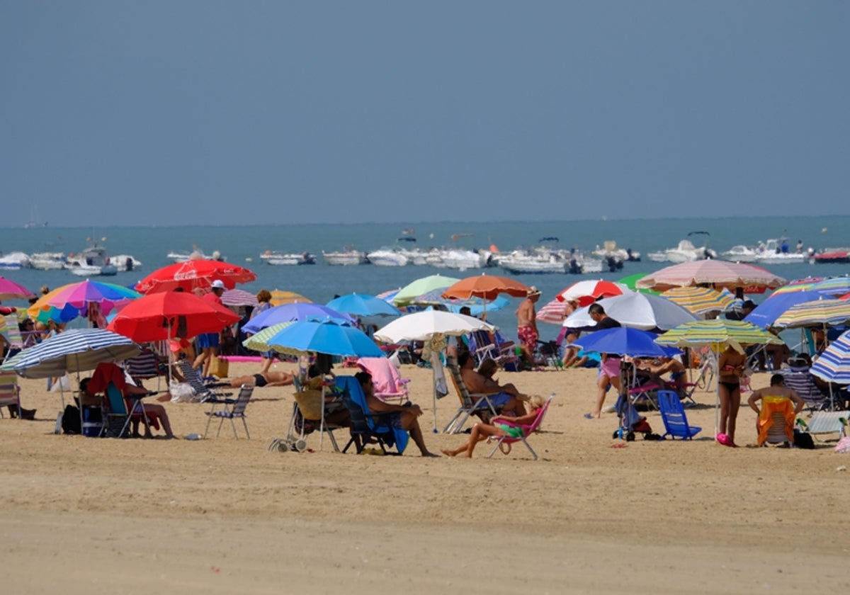 Imagen de una de las playas de Sanlúcar de Barrameda, en la provincia de Cádiz