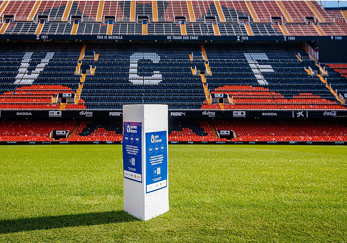 Los tapones se convertirán en asientos o redes para mesas de ping pong