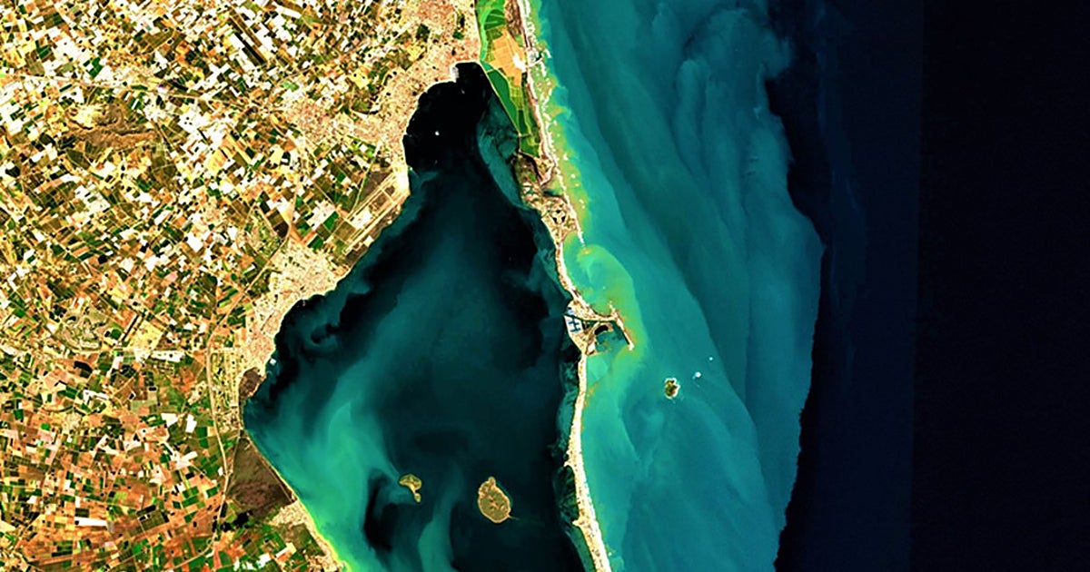 Mar Menor, una década de cambios desde el espacio