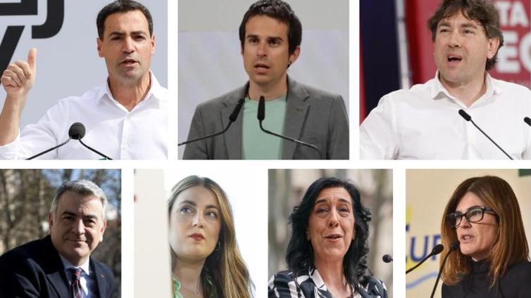 Los nuevos y desconocidos candidatos para las elecciones vascas más reñidas