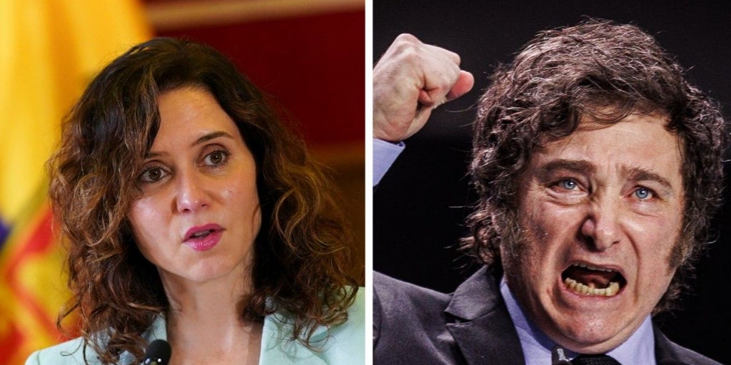 Ayuso recibirá el viernes a Milei y le dará la Medalla Internacional de ...