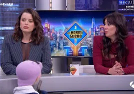 Adriana Torrebejano y Eva Ugarte en 'El Hormiguero'