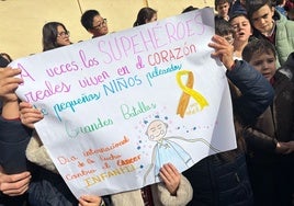 Los alumnos de la Milagrosa 'se ponen en los zapatos' de los enfermos de cáncer