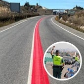 Qué significa la línea roja en la carretera de la DGT y qué multas y sanciones pueden imponer