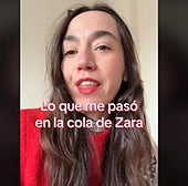 Va a una tienda de Zara y lo que le vive mientras espera para pagar le deja sin aliento