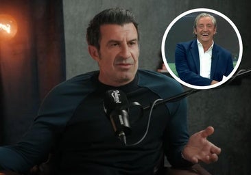 Figo habla así de Josep Pedrerol y 'El Chiringuito': «¿Cómo este tío...?»