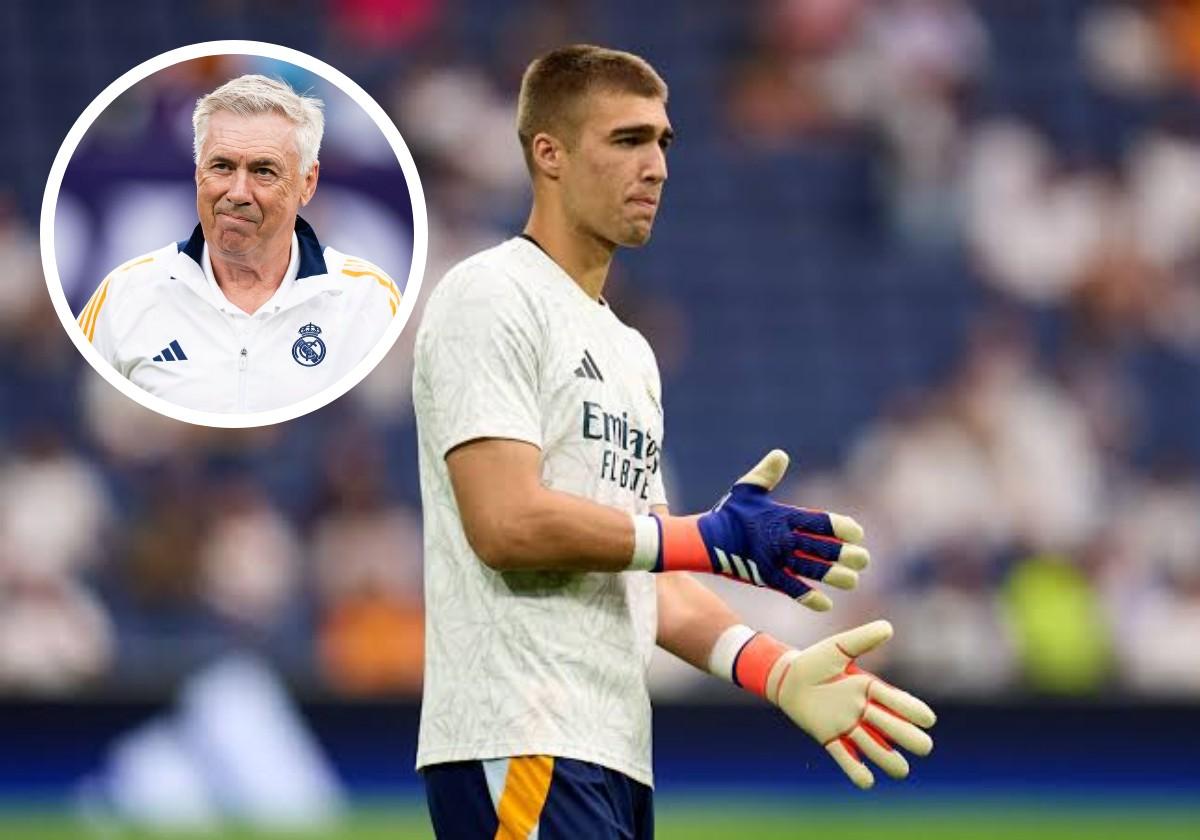 Fran González, el tercer portero del Real Madrid