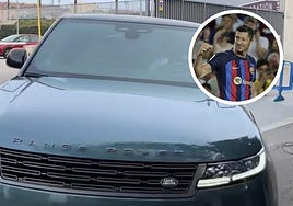 Va a la salida del parking del entrenamiento del Barcelona y muestra los coches de los jugadores y su precio: el de Lewandowski cuesta más de 250.000 euros