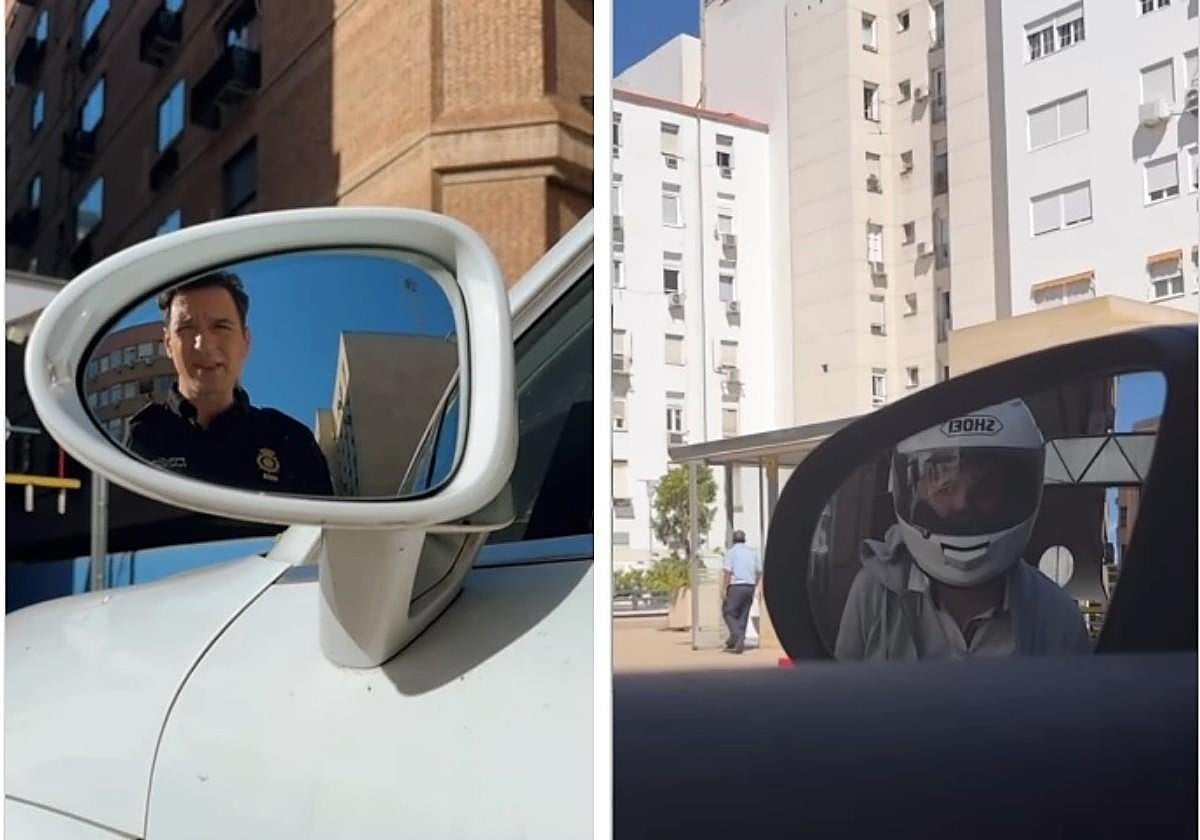 Aviso de la Policía Nacional: si te hacen esto en el retrovisor del coche, llama inmediatamente al 091