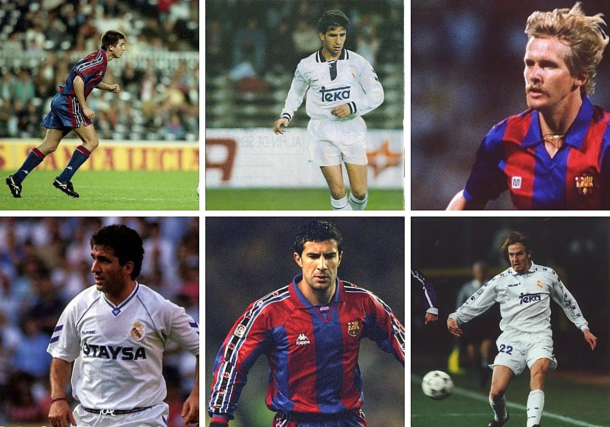 Ni Figo ni Laudrup: los futbolistas que han ganado la Copa del Rey con el Real Madrid y el Barcelona