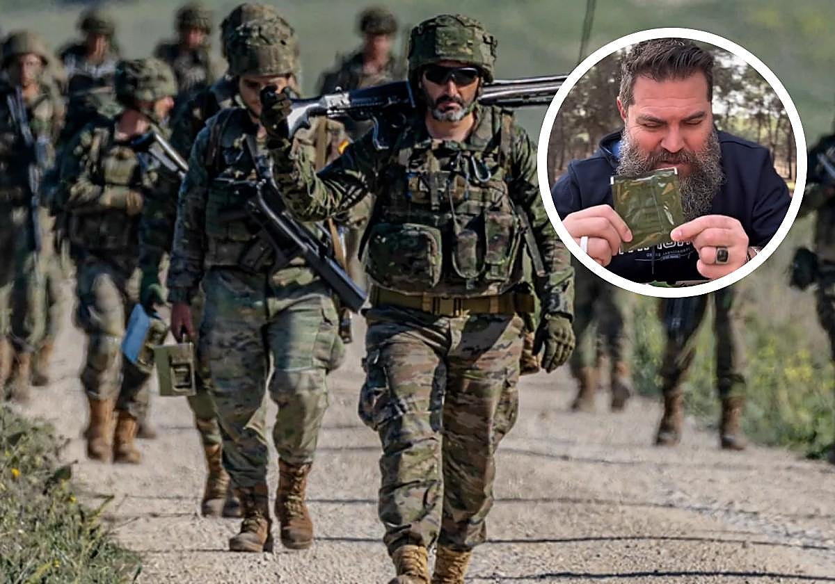 Un español prueba la ración de desayuno que sirven a las Fuerzas Armadas: «Una maravilla»