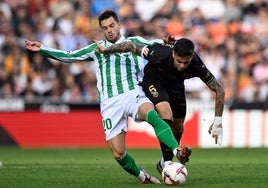 El Betis espera un Valencia que se le da especialmente bien a Pellegrini