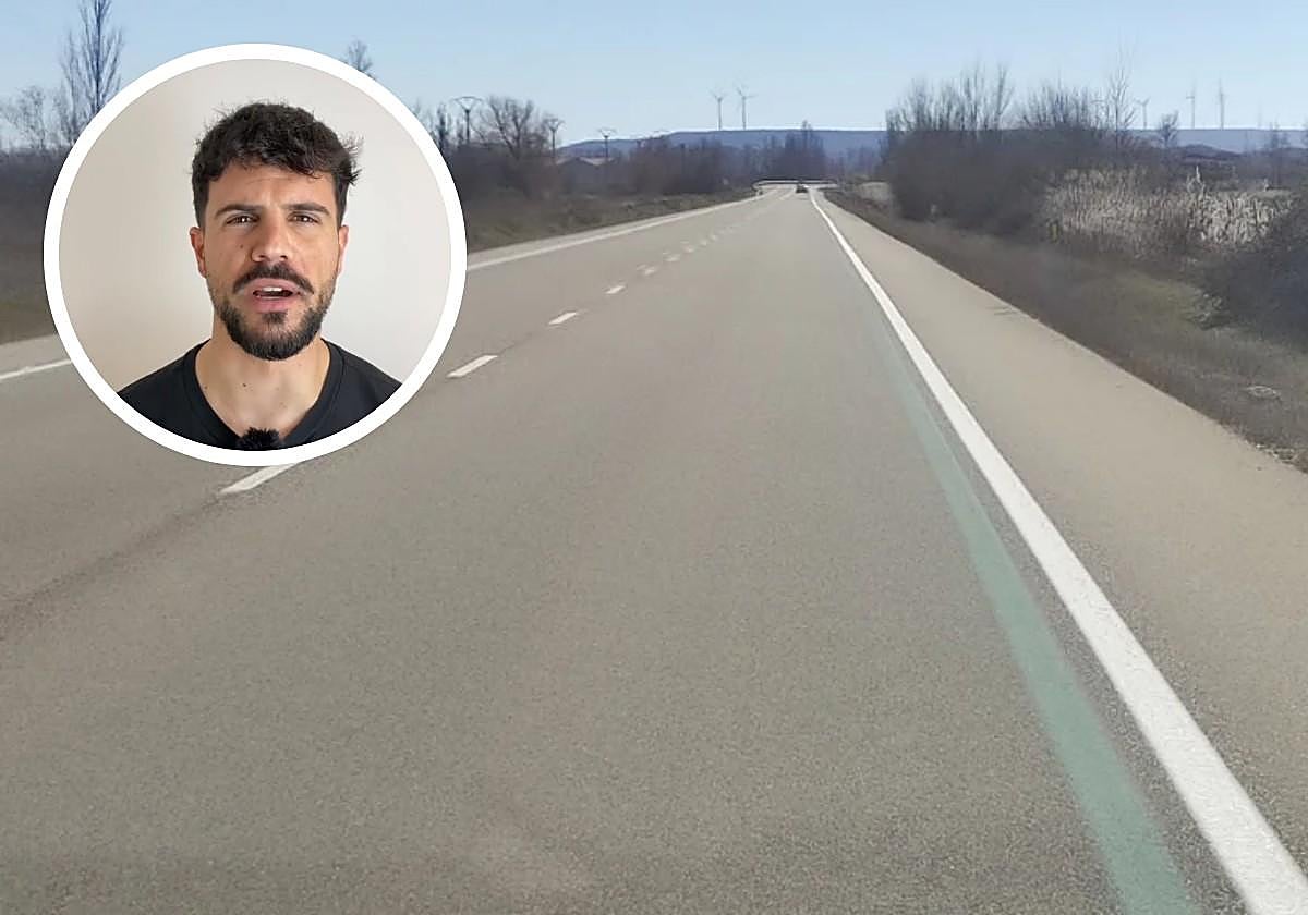 Una autoescuela aclara el significado de las líneas verdes y azules en la carretera: «Tienen un efecto psicológico»