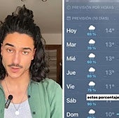 El profesor Santi Sabariego explica el error que comete mucha gente al consultar el tiempo en el móvil