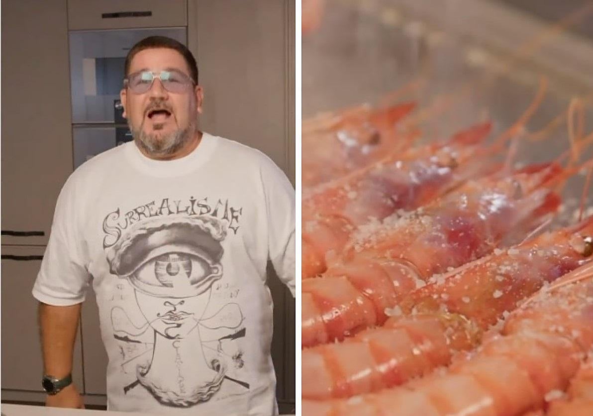 El chef Dani García desmiente la forma de cocinar gambas al ajillo: «El error está...»