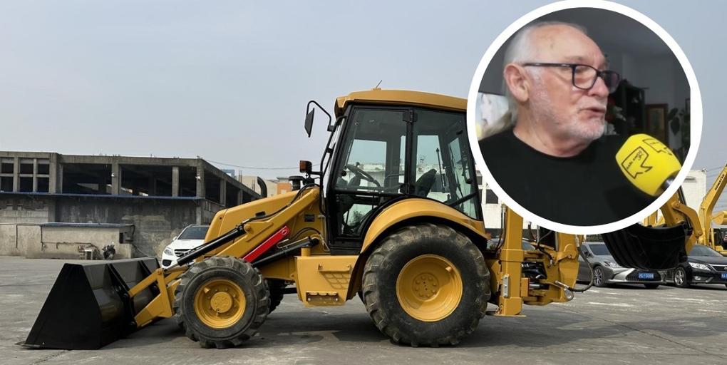 Miguel Ángel, 73 años: «Compré una excavadora porque no podía vivir de la pensión y ahora facturo 3.000 euros al mes»