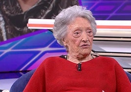 Pepita, 106 años, explica su secreto para evitar dolores a su edad: «Tú pruébalo y no pienses nada»