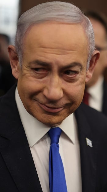 El primer ministro israelí, Benjamín Netanyahu